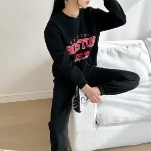 보스턴 여자 기모 맨투맨 남녀트레이닝 커플트레이닝 세트 SD-231119W 조거