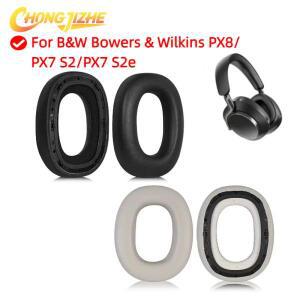 B&W Bowers & Wilkins PX8/PX7 S2/PX7 S2e 헤드폰용 교체용 이어 패드 메쉬/아이스 젤/가죽 이어패드 귀마