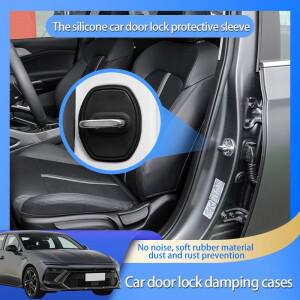 현대 호환 쏘나타 DN8 EF LF NF YF 차량 문락 커버 실리카겔 자동차 스타일링 케이스 보호 스티커 액세서리