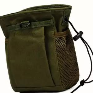 카키 벨트 부착 보조가방 허리가방 FWEE59A920