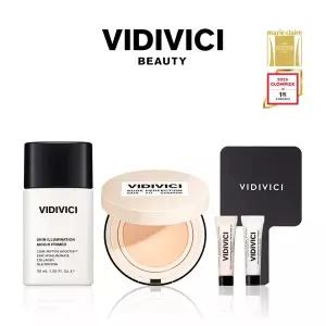 [비디비치](본점)[단독] 스킨 일루미네이션 모찌 프라이머 30ml + 누드 퍼펙션 스킨 핏 쿠션 본품 15g ...