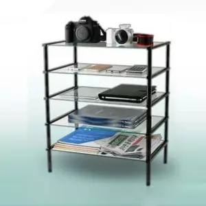 5단 유리 진열장 선반 장식장 진열대 정리대