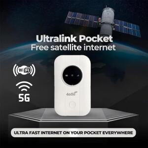 4G CPE 라우터 주머니에 새로운 Ultralink Pocket 무료 인터넷], WiFi Internet 4/5G 휴대용 라우터