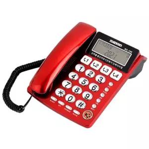 발신자 표시 전화기 레트로 사무실 다이얼 유선 전화기 업소용 효도