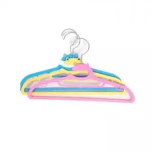 귀여운 개구리모양의 프로그 어린이 옷걸이 3P/유아/행거/플라스틱/미니/키즈/아동/유아용/아이/아동용