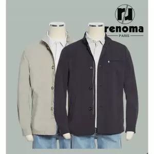 [롯데백화점]레노마 SS 봄여름 2종택일 베이지,다크네이비 차이나카라넥 프리미엄 점퍼RRIMBU00A