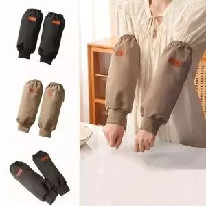 (색상 소매형 딥브라운)공방 팔토시 미술 소매형 방수 작업용 어린이집 사무 주방 카페 위생토시