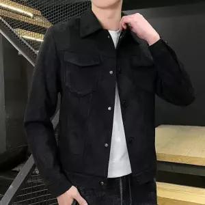 스웨이드자켓 스웨이드 3컬러 남성 아우터 데일리 트러커 자켓