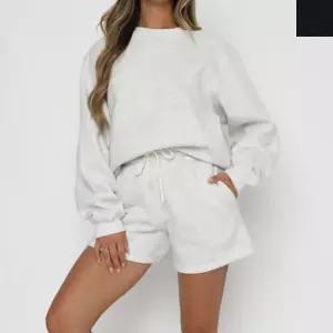 여성헬스복 무지 맨투맨 반바지 루즈핏 스티치 기모 캐주얼 세트