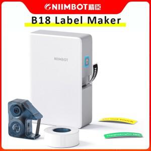니임봇 호환 B18/N1 라벨링 리본 열전사 카본 프린터/컬러 프린터호환  리필 테이프 카세트