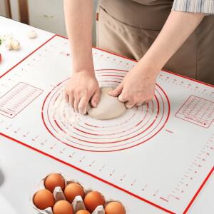 대형 실리콘 베이킹 매트 롤링 반죽 패드 페이스트리 도구 크레이프 피자 부엌용 논스틱 80 cm 70 60cm