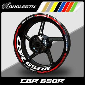 Ano ix 반사 오토바이 휠 스티커 허브 데칼 림 스트라이프 테이프 CBR 650R 2019