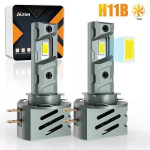 호환 MZGN 2pcs H8B H9B H11B 기아 모던용 LED 헤드라이트 안개 전구  피에스타 코르사 옵티마 스포티지 포