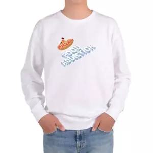 [알티피아]기모맨투맨 음식중독 핫도그중독 정크 디자인