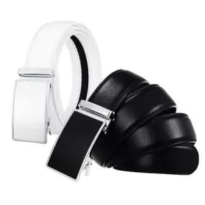 모노 엣지 자동 벨트 고급 소가죽 남성 허리띠 캐주얼벨트 골프벨트 정장벨트 가죽벨트