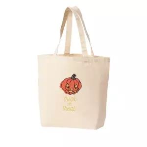 에코백 토트백 할로윈 호박가면 사탕 주면 안 잡아먹지 트릭 그림 다양한 사이즈