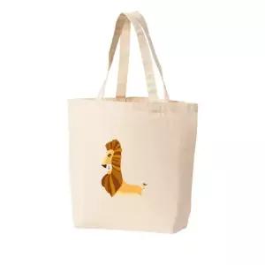 에코백 토트백 Lion 사자 그림 알파벳 L자 형상화 사자자리 그림 다양한 사이즈