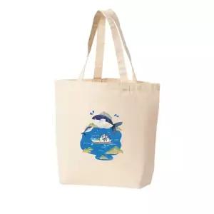 에코백 토트백 낚시 섬마을어부 바위섬 고기잡이 만선의 꿈 그림 다양한 사이즈