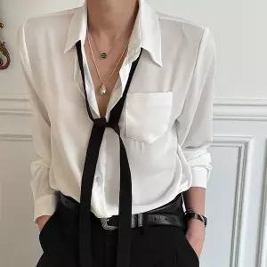 [난닝구] 그빈오 리본포켓셔츠