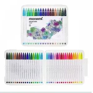 모나미 프러스펜 3000 36색 세트 플러스펜 수성사인펜