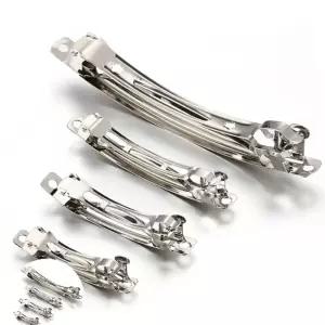 8cm 자동 핀대 머리핀 부자재 머리 만들기 헤어핀