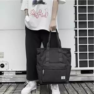 여자가방 전면 빅 포켓 포인트 학생 데일리 에코백 숄더백 가방