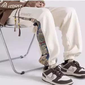 스웨트팬츠 통큰 허벅돼 곰돌이자수 카고조거팬츠 바스락조거 와이드팬츠 쿨조거팬츠 조커 바지