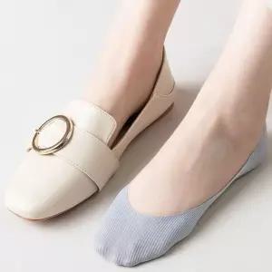 여성용 발등 무봉제 심리스 페이크삭스