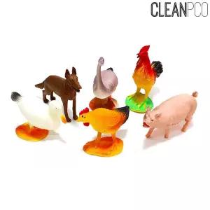 유치원 인지발달 강아지 닭 오리 돼지 되 그린사파리 농장동물 과학완구 교육