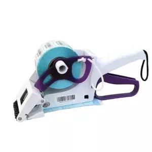 바코드 라벨 부착기 생산 라벨링 수동 스티커라벨기 라벨부착기