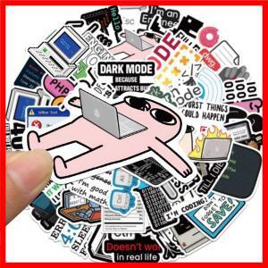 10/30/50pcs 재미 있은 엔지니어 프로그래밍 스티커 네트워크 코딩 해커 만화 데칼 스케이트 보드 노트북