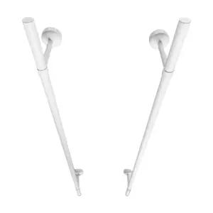 천장형 빨래 건조대 빨래봉 일자 천장 스텐봉 건조봉 고정식 행거 천정형 화이트봉