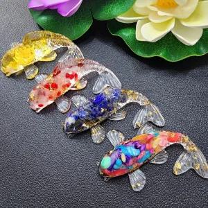 소원성취 금전운 액막이 액운 엽전 레진공예 풍수 장식 재물운 불교용품 인형 물고기 잉어