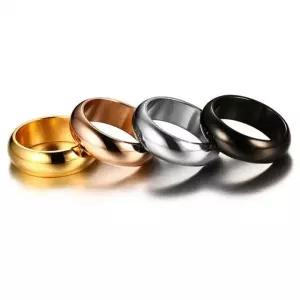 선물 남성 4색 도금 티타늄 반지 반지선물