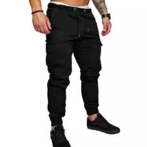 트레이닝 캐주얼 카고바지 조거팬츠 빅사이즈 면 IS-PA12 [f75A7AE]