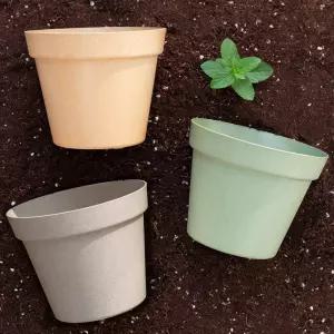 목분 화분 특대 아이보리 브라운 모스그린 선 택 대형 플랜트팟 인테리어 받침 포함