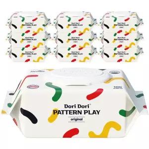 아기물티슈 오리지널 도리도리 55g 100매 10팩 두꺼운 저자극 캡형 대용량