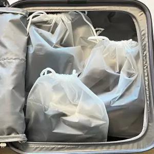 투명 방수 복조리 파우치 30x40cm 5개