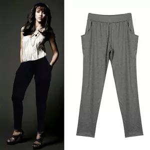 [블루마켓]옆포켓 TR 배기팬츠 DK-0573 바지 팬츠 여름바지 밴드바지 트레이닝팬츠 레깅스