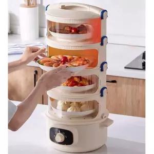 미니호빵기계 업소용 만능 대용량 호빵찜기 감자 기계 찜솥 스팀 찐빵 간식 냄비