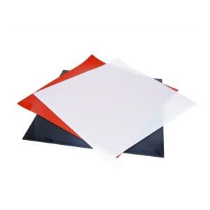 1mm/2mm/3mm 빨간색/검정색/흰색 실리콘 고무 시트 500X500mm 내열성