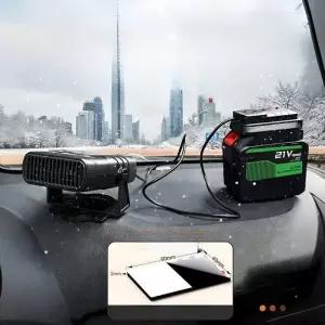 무선 온풍기 차량용 팬히터 열풍기 차박용 난방기 탁상용