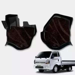 [CAR] 닥쏘오토 프리미엄 TPE 3D 카매트+카페트매트 SET 봉고3 전용 1열 운전석+조수석 세트