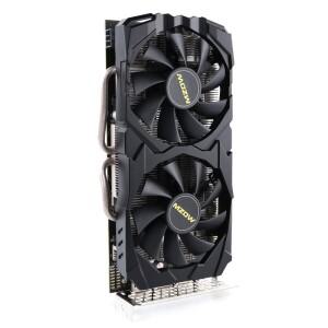 MZOW 그래픽 카드 AMD Radeon RX 580 8G GDDR5 256Bit 2048SP PCI Express 3 0 ×16 GPU 컴퓨터 게임 비디