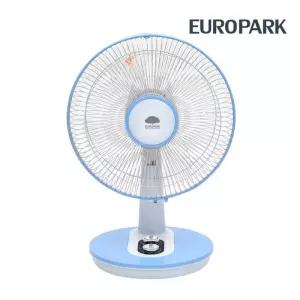 유로파크 탁상용 선풍기 EU-128KN 30cm날개 3단풍량 2시간타이머 좌우회전