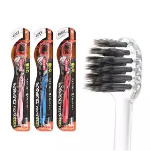 울트라슬림 위생적인 부드러운모 데일리 수퍼컴팩트 블랙칫솔 일본칫솔 임산부칫솔 HW949B1C26