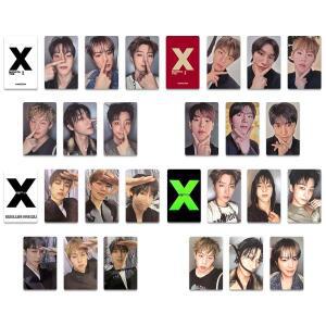 6개/세트 Kpop 아이돌 몬스타엑스 신규 앨범 THE X 포토카드 쇼누 효원 민혁 주하니 HD 프린트 로모 팬 선