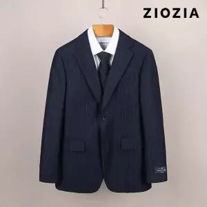 지오지아 울100 네이비 스트라이프 정장자켓 AAD4SB1503_DNV 3408413