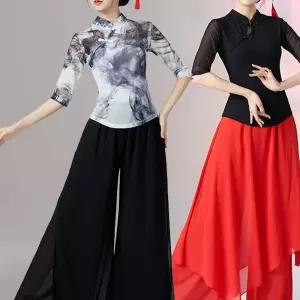 치마바지 무용 연습복 입시 바지 와이드 통넓은