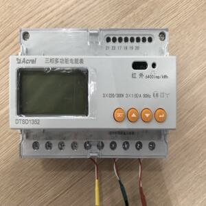 DTSD 미터 Kwh 3상 스마트 전력 에너지 모니터 분석기  연결 10(80)A 태양광 인버터용 Rs485 포함